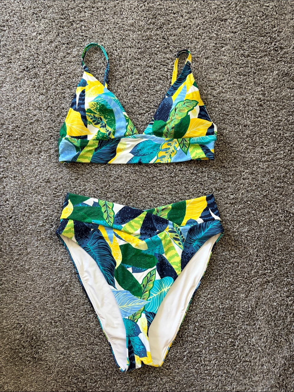 Aerie Tropical Print Bikini